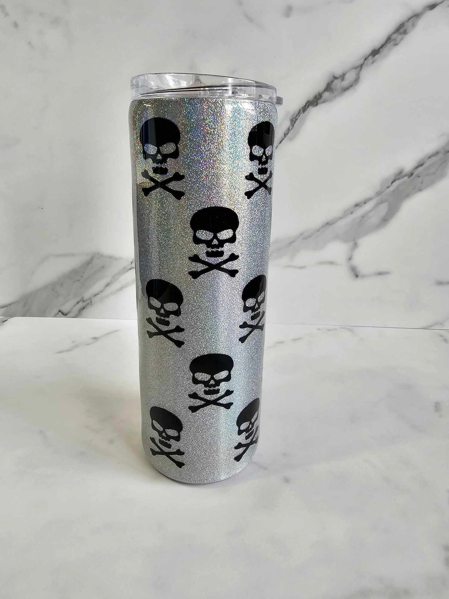 SKULL TUMBLER