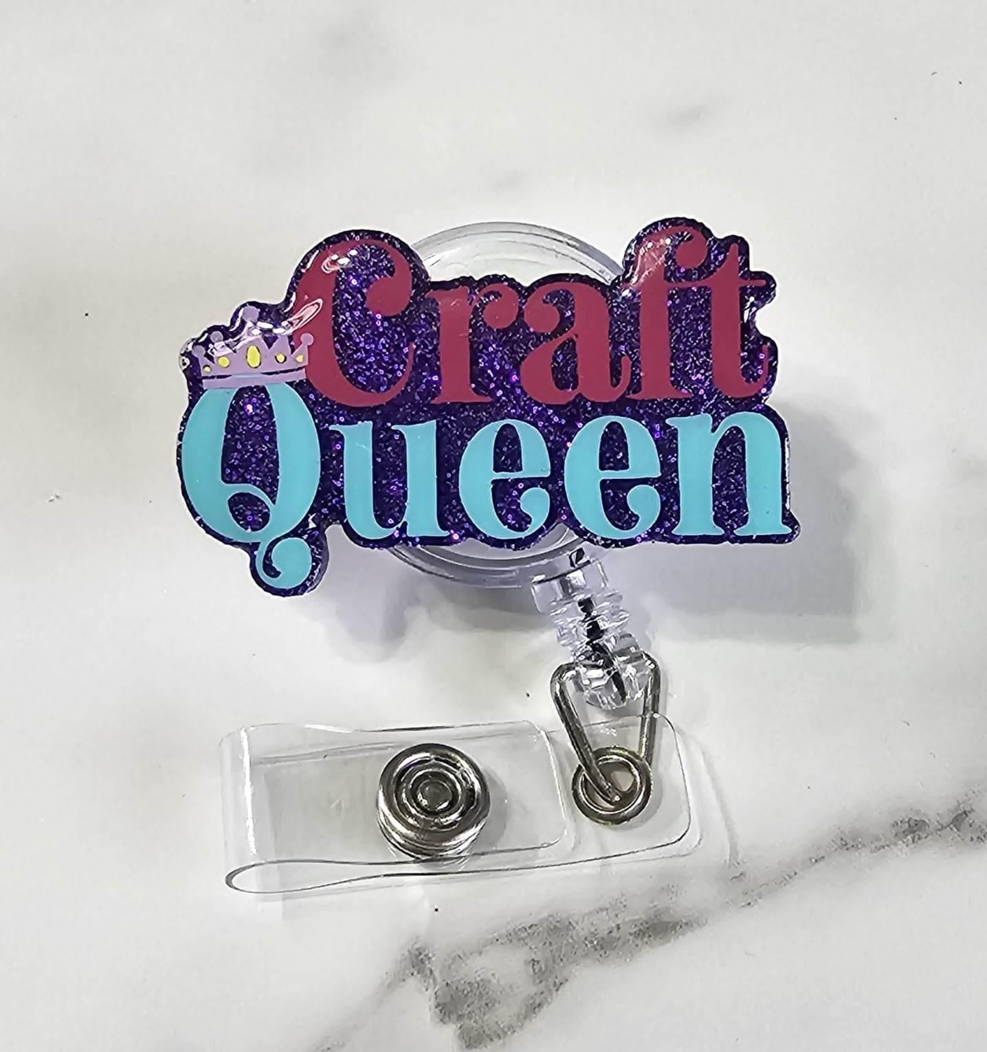 CRAFT QUEEN BADGE REEL