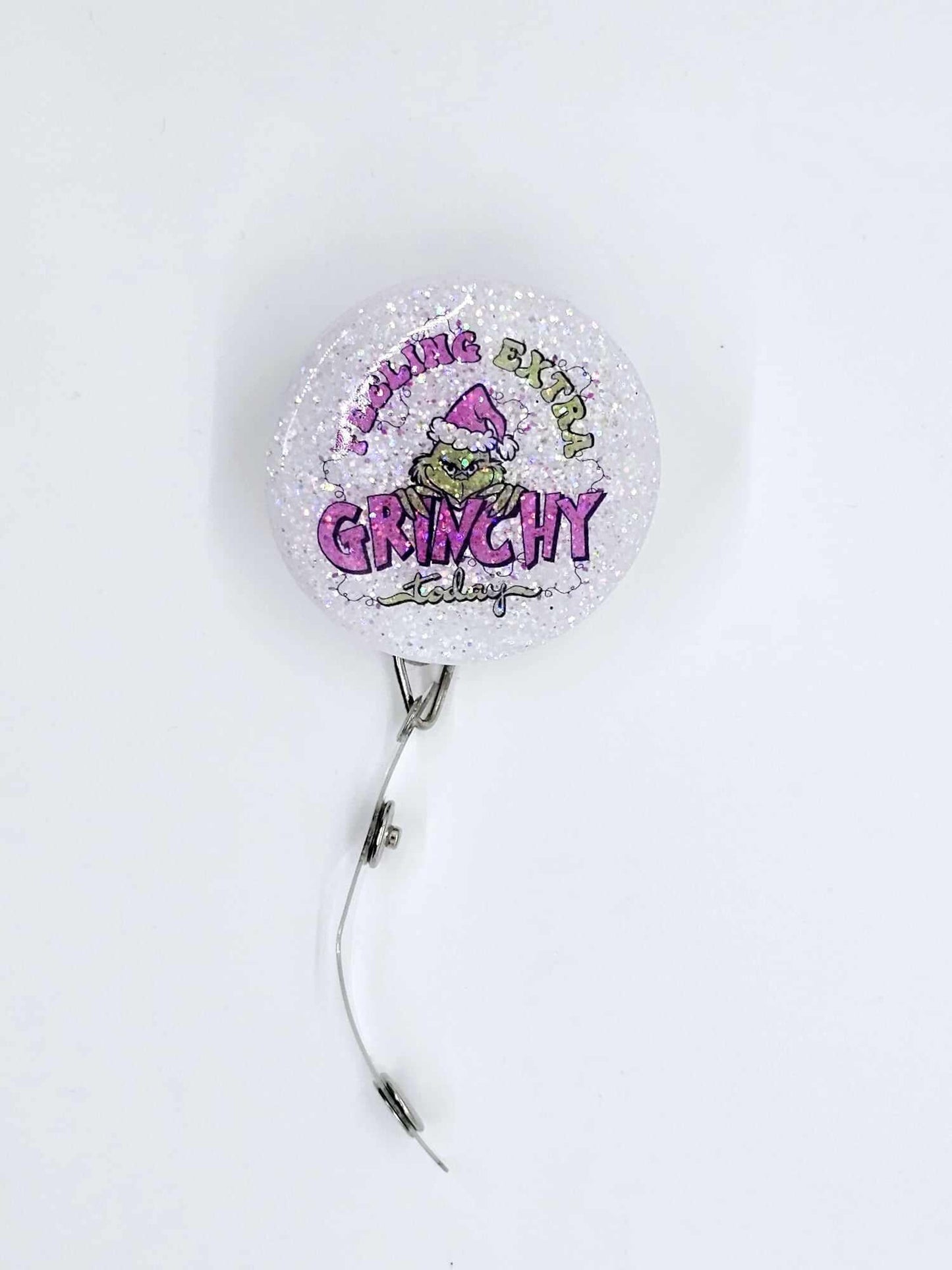 FEELING EXTRA GRINCHY TODAY BADGE REEL
