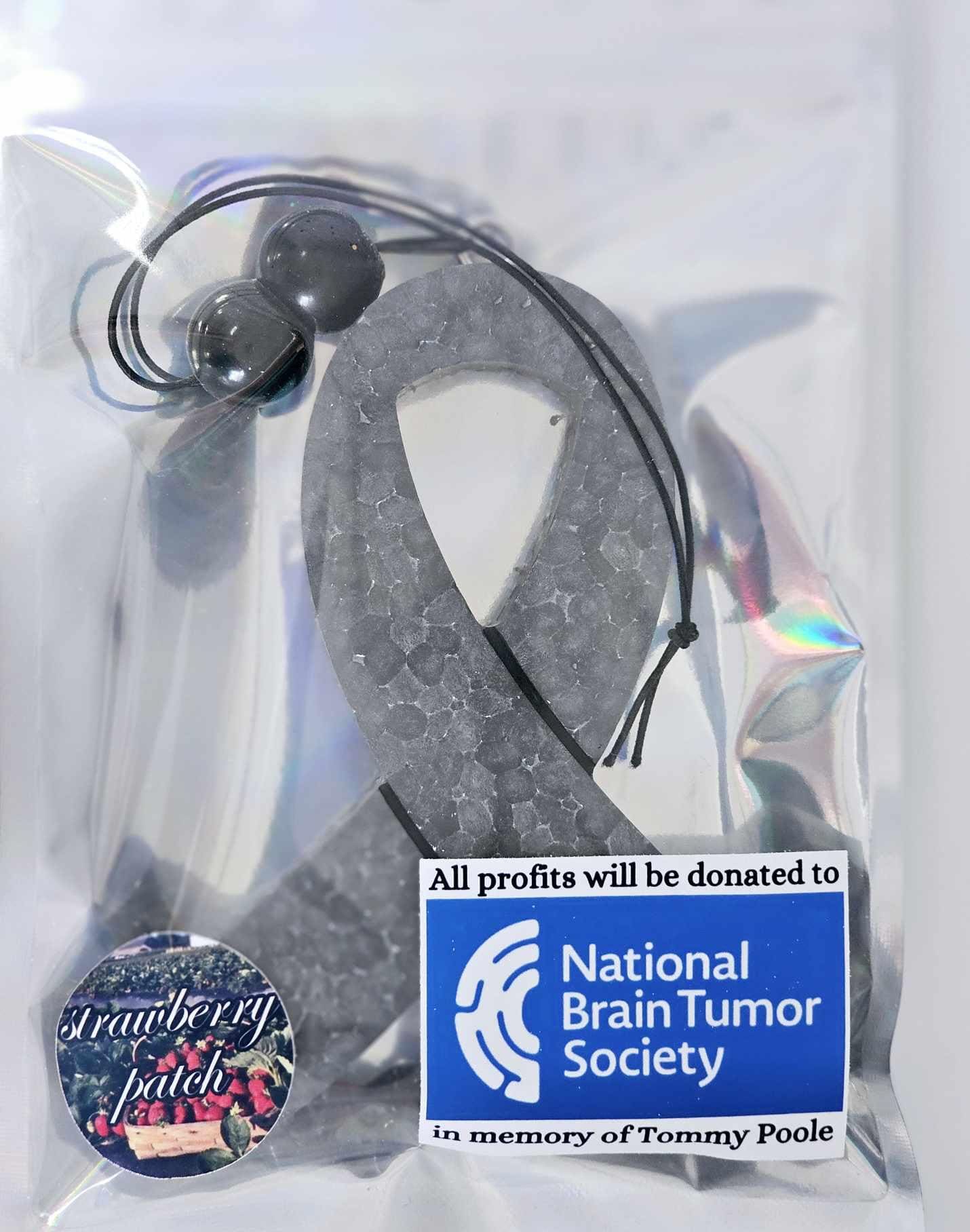 BRAIN CANCER AWARENESS RIBBON FRESHIE