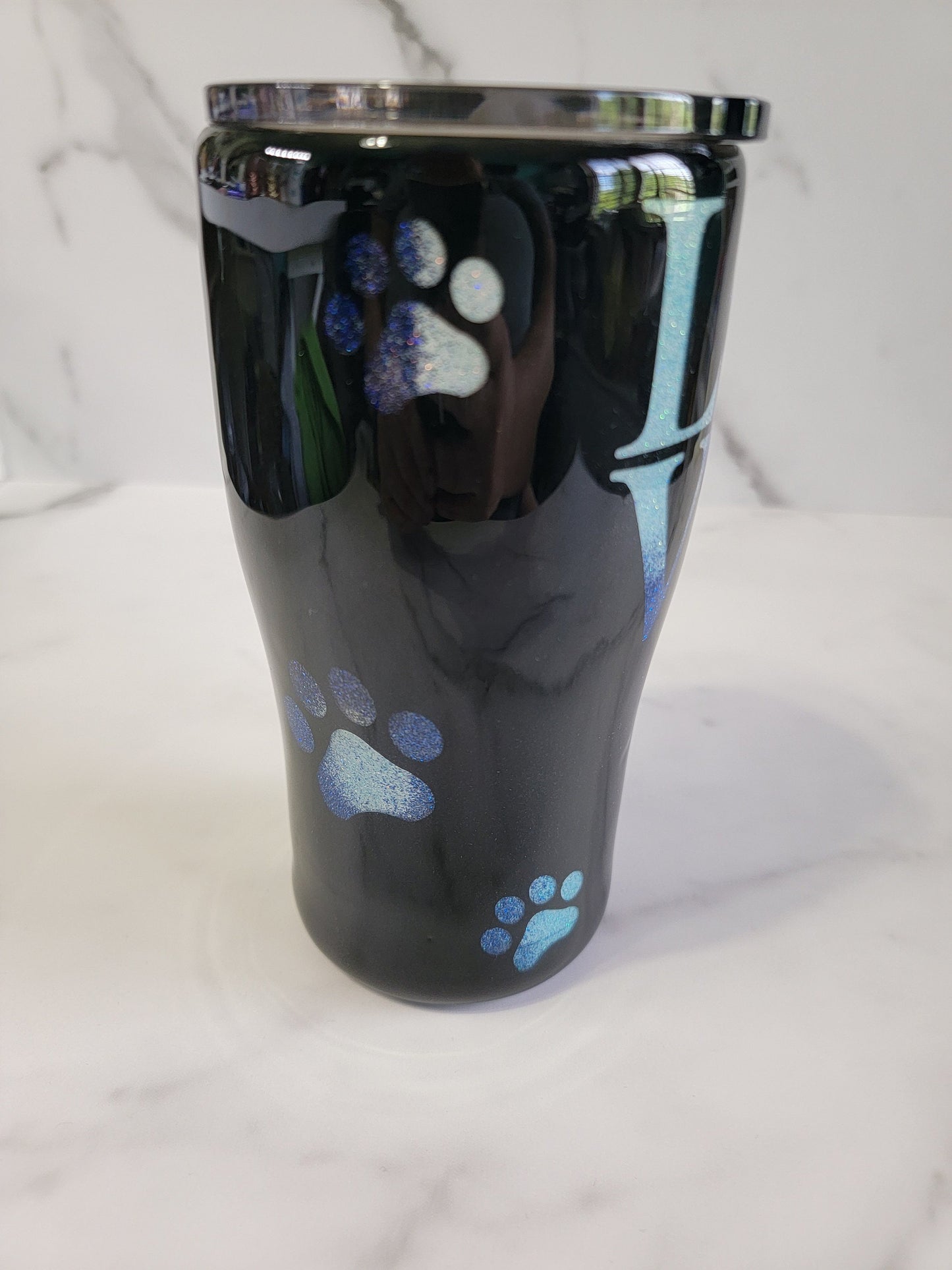 LOVE PAW PRINT TUMBLER